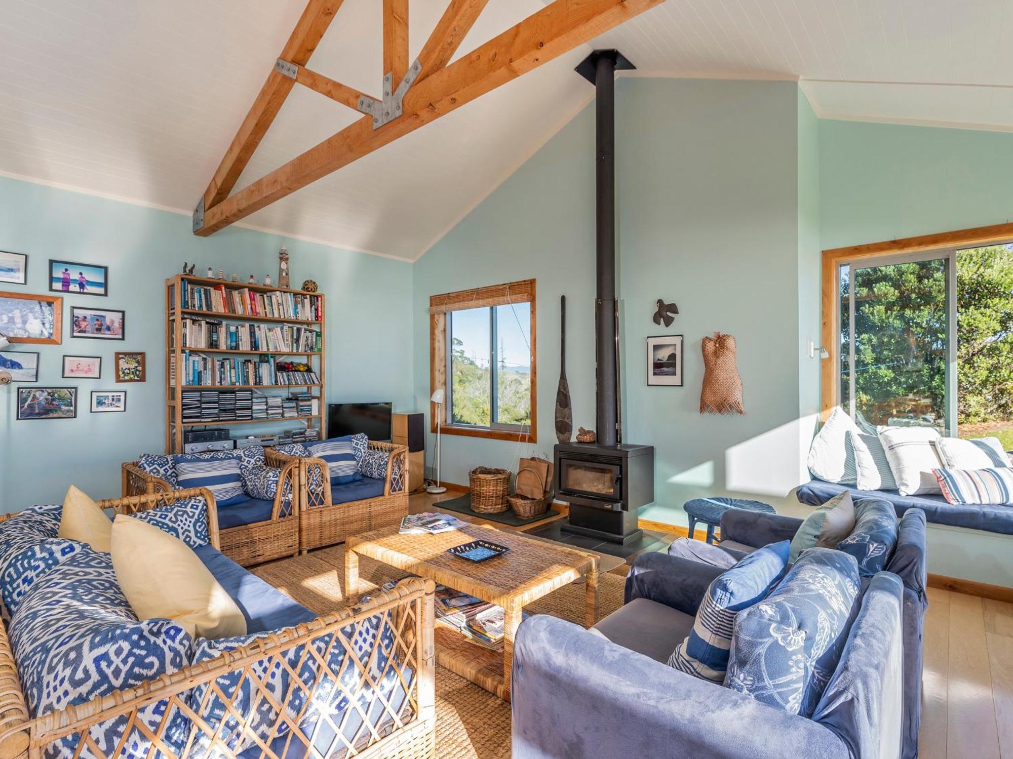 The Grandstand - Hahei Holiday Home Dış mekan fotoğraf