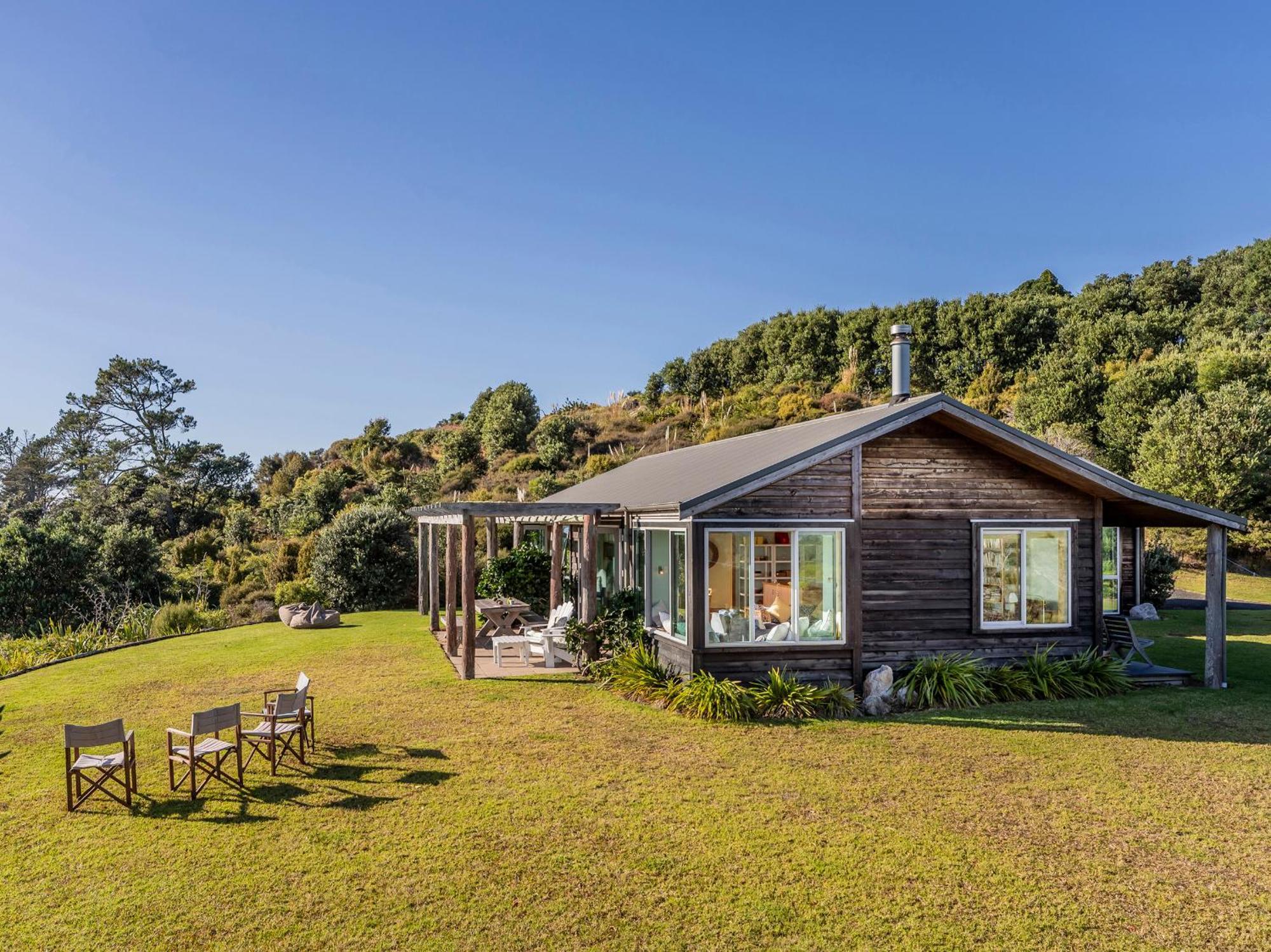 The Grandstand - Hahei Holiday Home Dış mekan fotoğraf